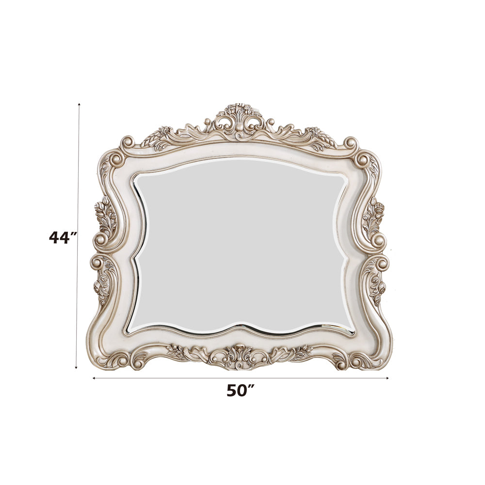 ACME Gorsedd Golden Ivory Mirror Model 27444