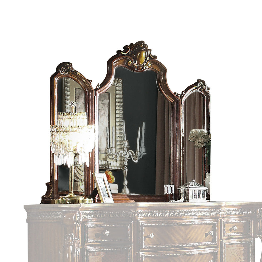 ACME Picardy Honey Oak Mirror Model 27844
