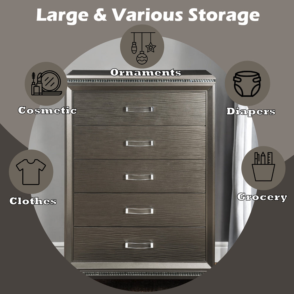 ACME Sadie Dark Champagne Chest Model 27946