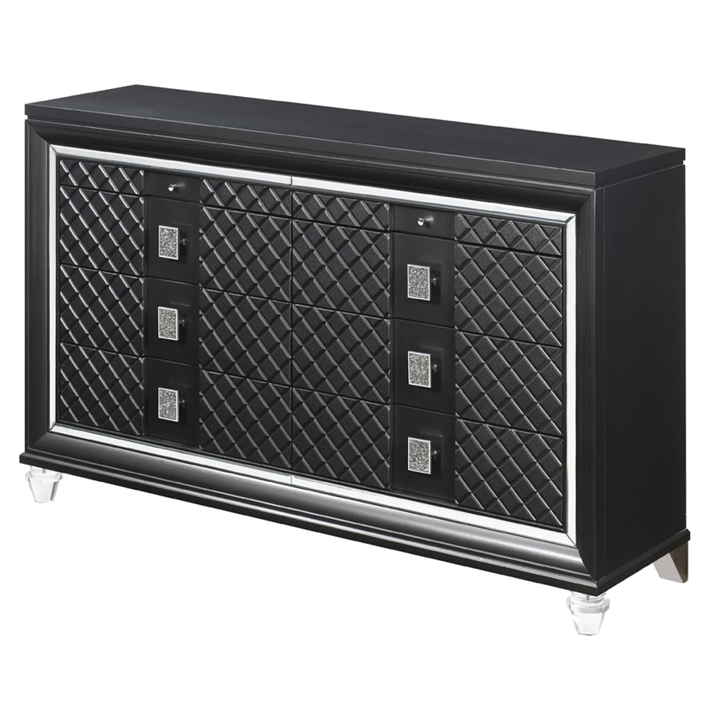 ACME Sawyer Metallic Gray Dresser Model 27975