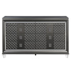 ACME Sawyer Metallic Gray Dresser Model 27975