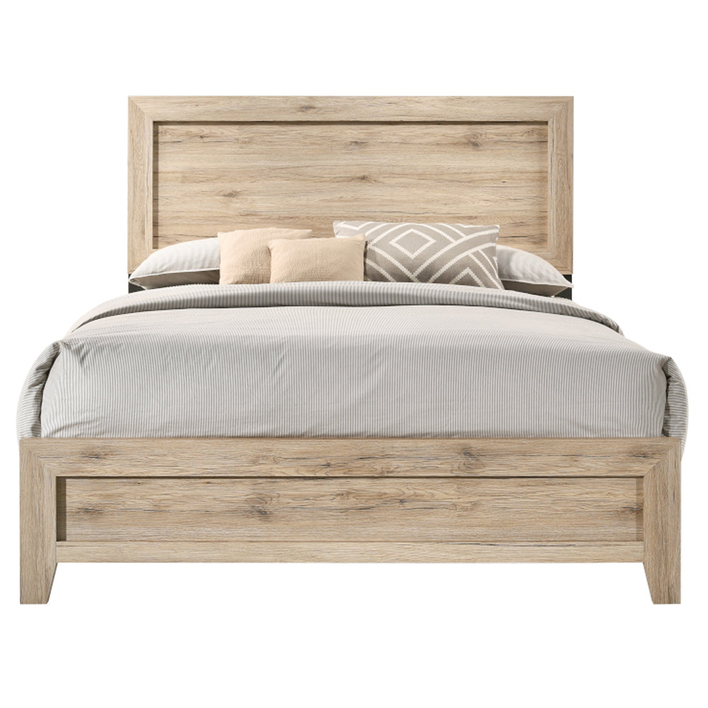 ACME Miquell Natural Eastern King Bed Model 28037EK
