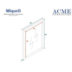 ACME Miquell Natural Mirror Model 28044