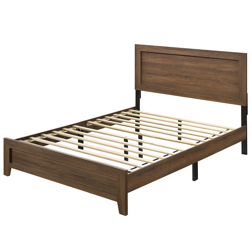 ACME Miquell Oak Eastern King Bed Model 28047EK