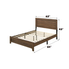 ACME Miquell Oak Queen Bed Model 28050Q