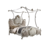 ACME Picardy Fabric & Antique Pearl California King Bed Model 28204CK