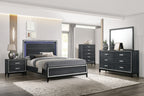 ACME Haiden Weathered Black Dresser Model 28435