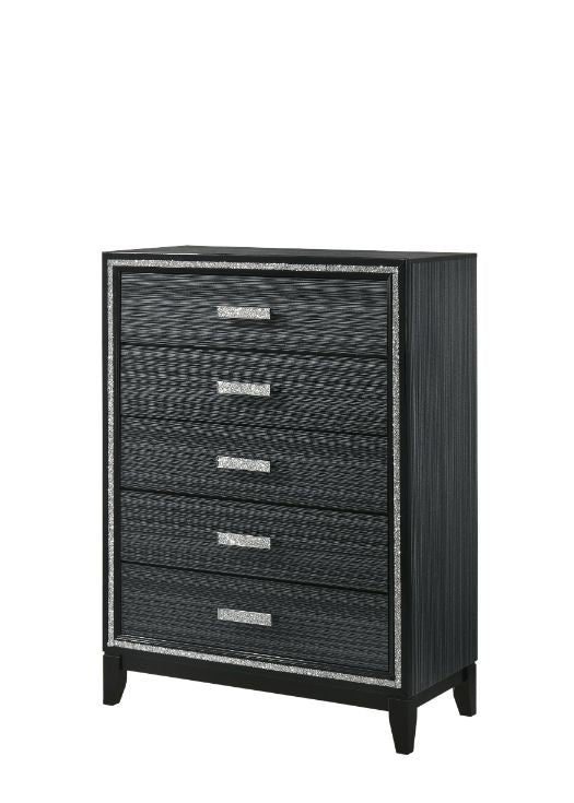 ACME Haiden Weathered Black Chest Model 28436