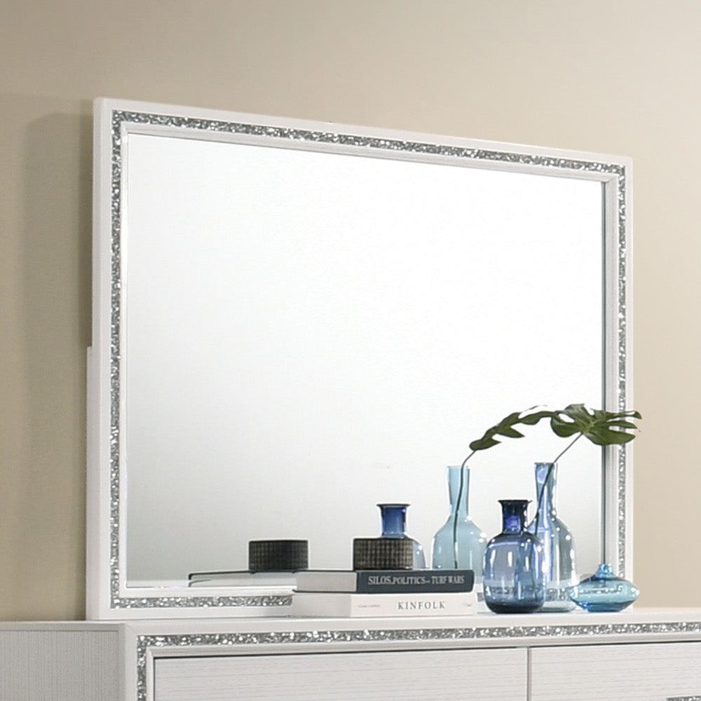 ACME Haiden White Mirror Model 28454