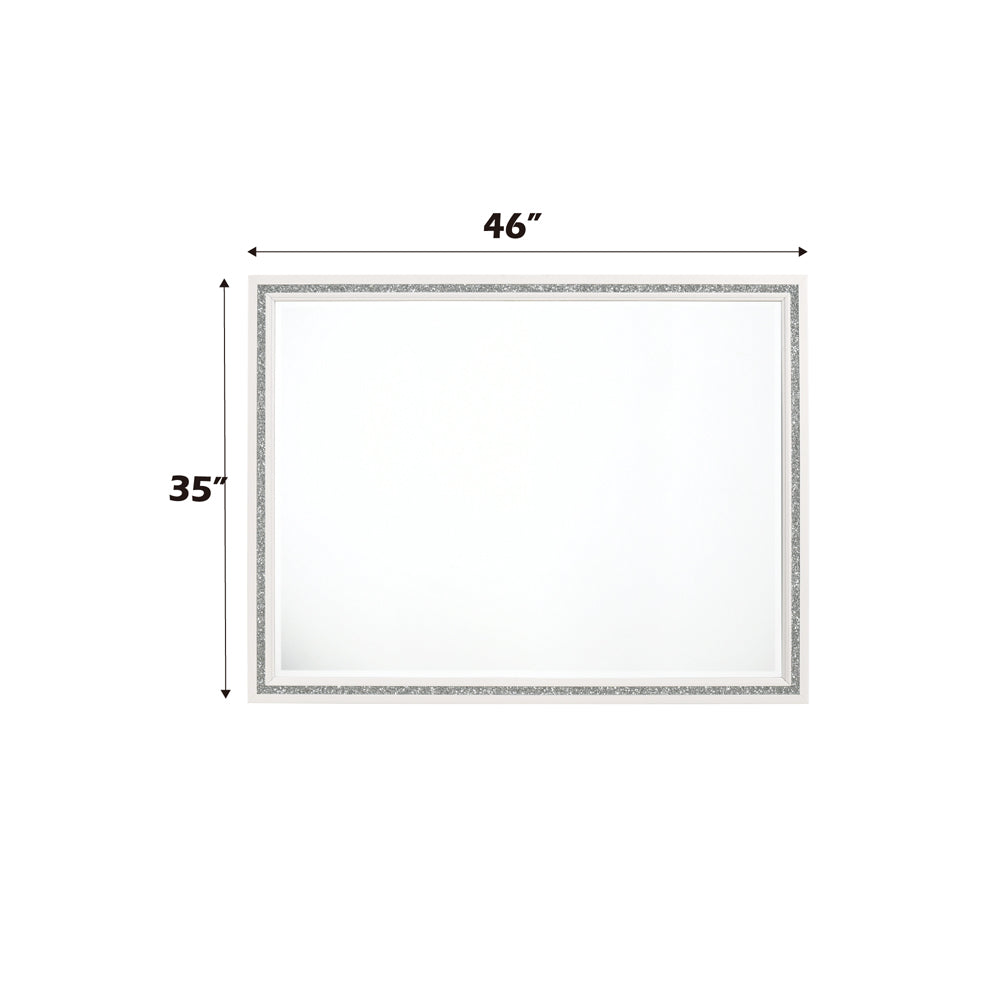 ACME Haiden White Mirror Model 28454