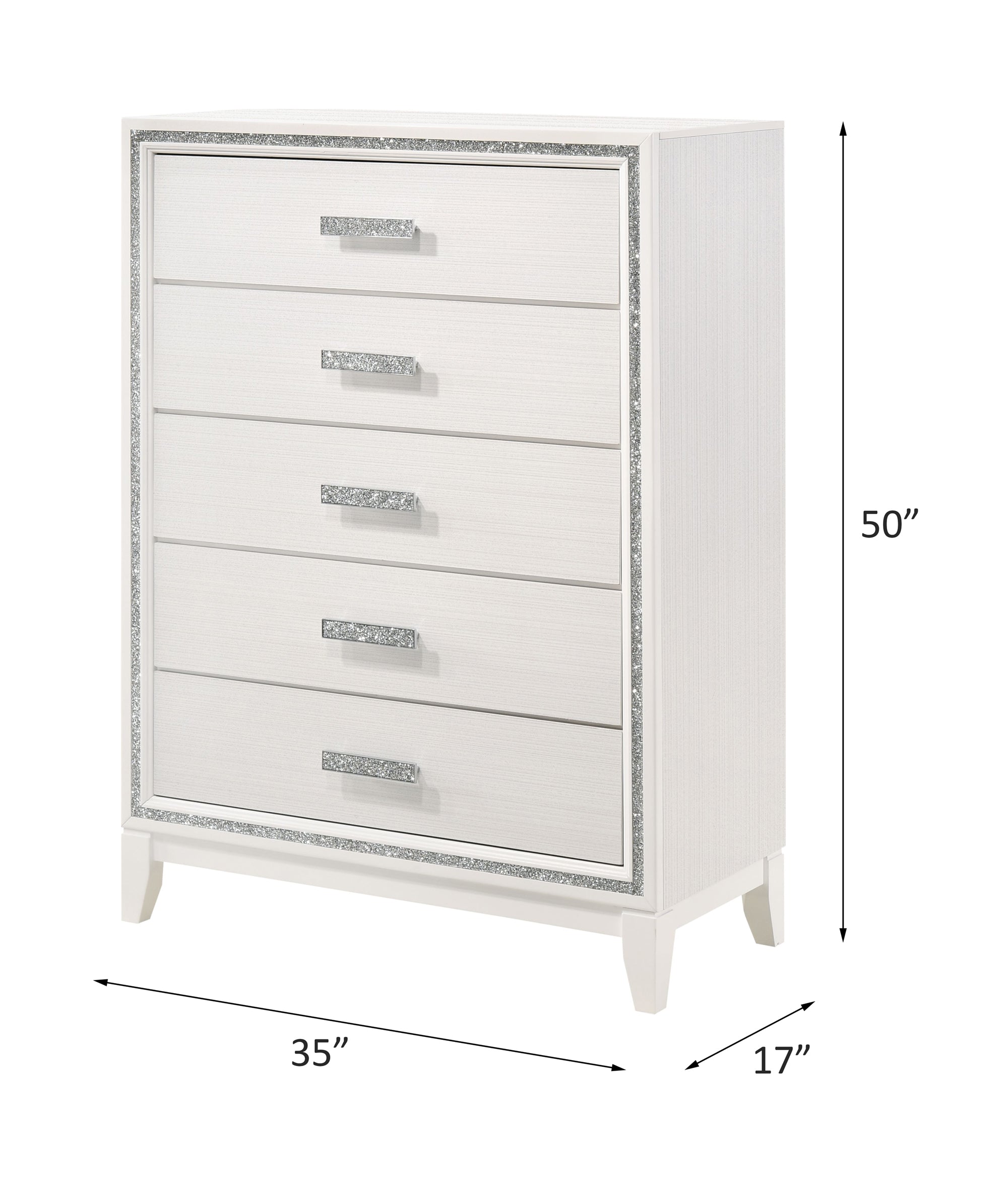 ACME Haiden White Chest Model 28456