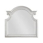ACME Florian Antique White Mirror Model 28724
