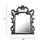 ACME House Delphine Charcoal Mirror Model 28834