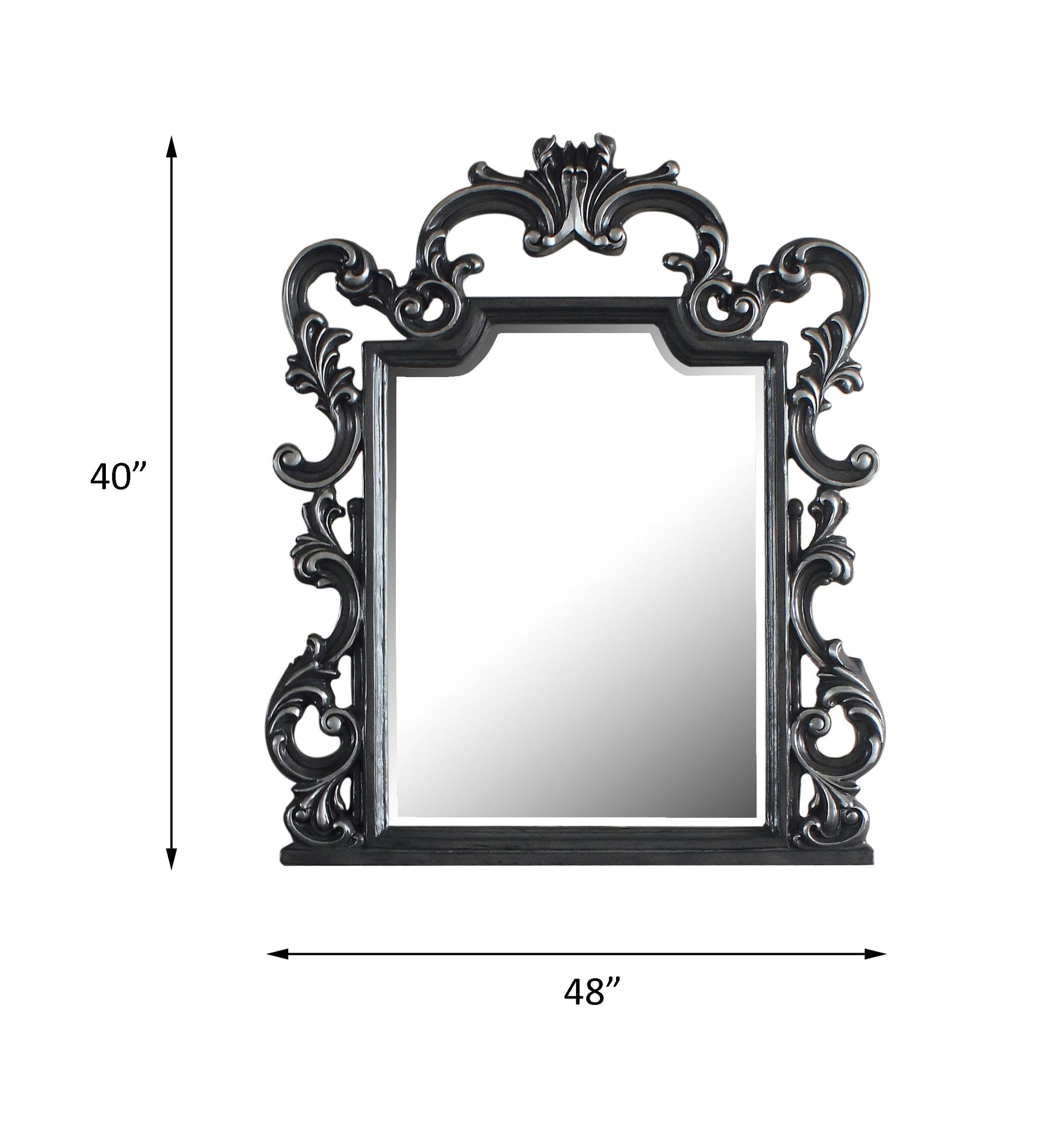 ACME House Delphine Charcoal Mirror Model 28834