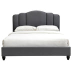 ACME Giada Charcoal Fabric Eastern King Bed Model 28967EK