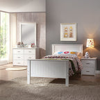ACME Bungalow White Twin Bed Model 30025T