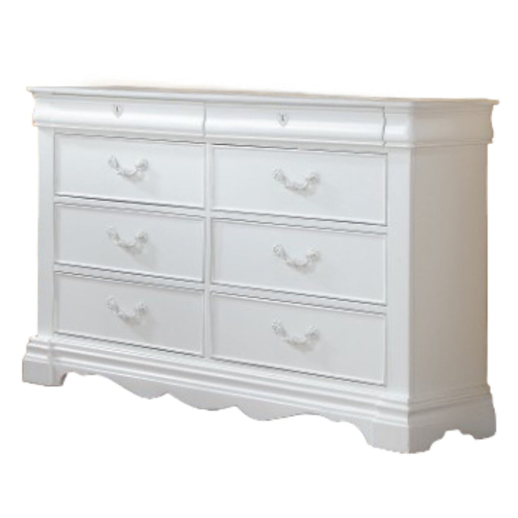 ACME Estrella White Dresser Model 30245