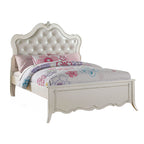 ACME Edalene Synthetic Leather & Pearl White Full Bed Model 30500F