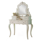 ACME Edalene Pearl White Vanity Desk with Mirror Model 30516