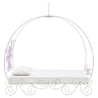 ACME Priya II White & Light Purple Twin Bed with Canopy Model 30530T