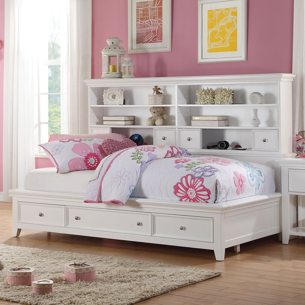 ACME Lacey White Daybed with Storage Model 30590T