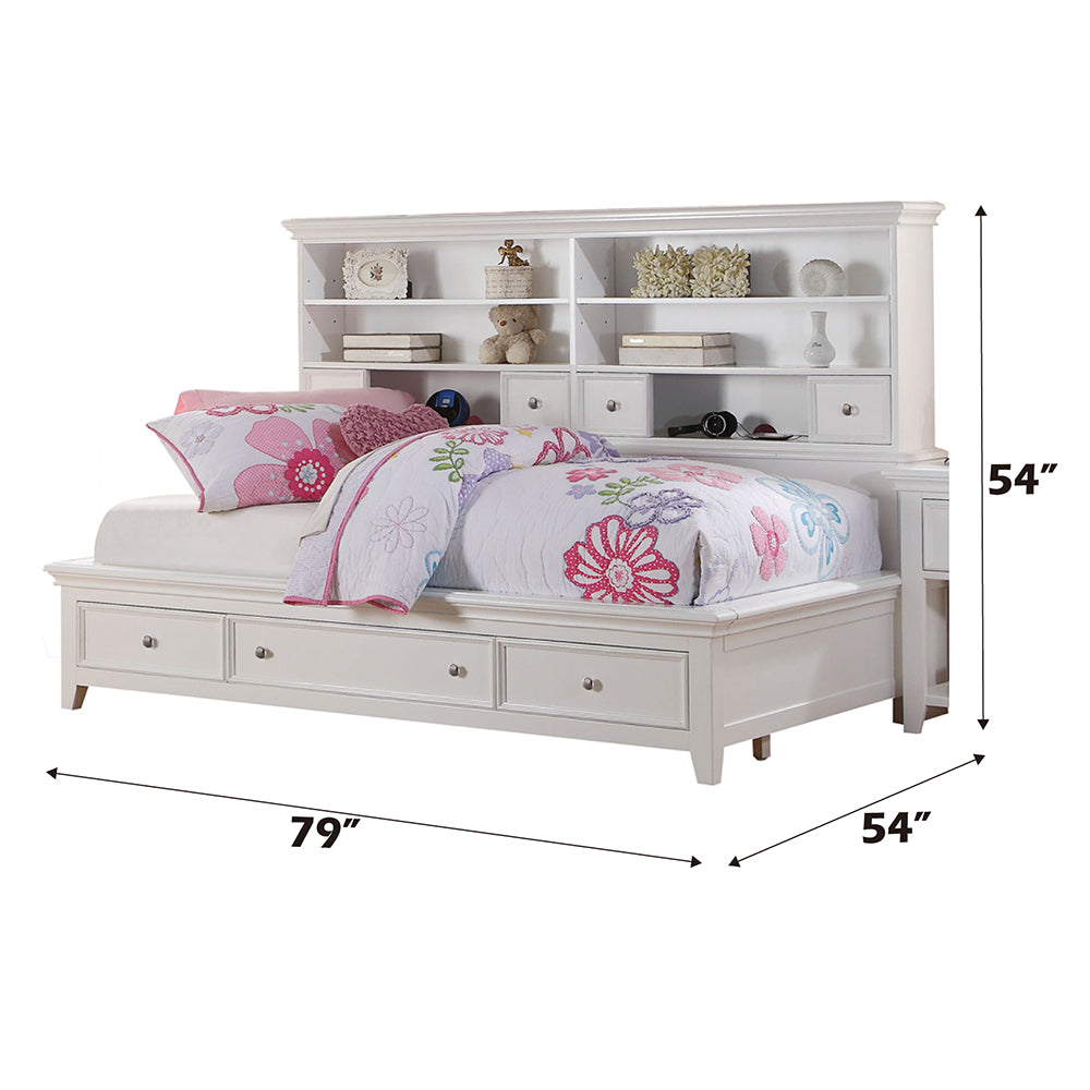 ACME Lacey White Daybed with Storage Model 30590T