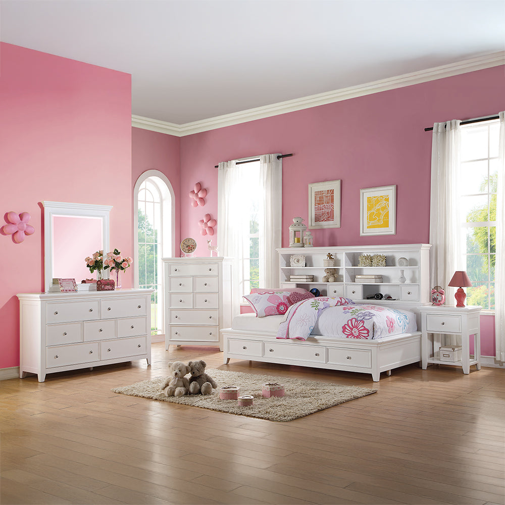 ACME Lacey White Daybed with Storage Model 30590T