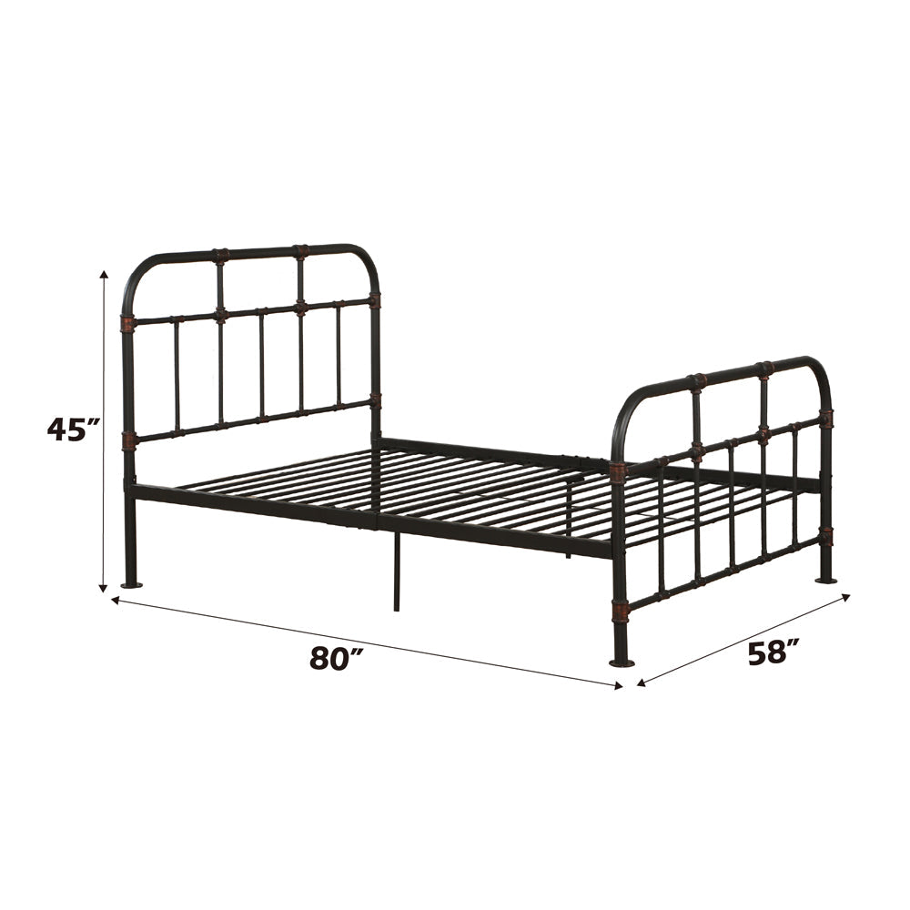 ACME Nicipolis Sandy Gray Full Bed Model 30735F
