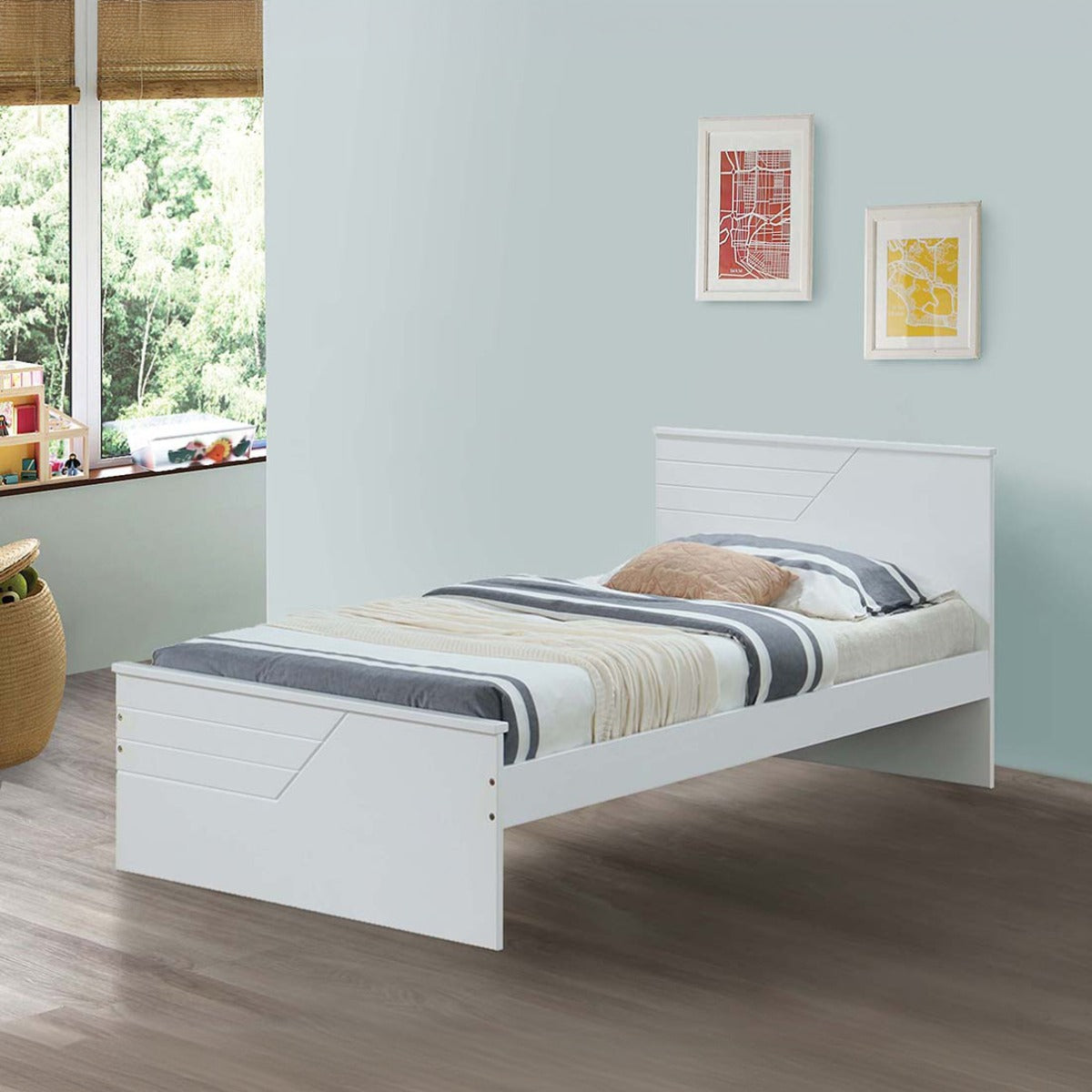 ACME Ragna White Twin Bed Model 30770T