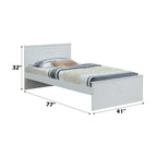 ACME Ragna White Twin Bed Model 30770T