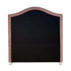 ACME Reggie Pink Fabric Twin Bed Model 30820T