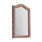 ACME Reggie Pink Fabric Mirror Model 30824