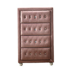 ACME Reggie Pink Fabric Chest Model 30826