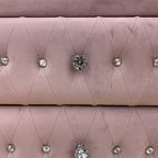 ACME Reggie Pink Fabric Chest Model 30826