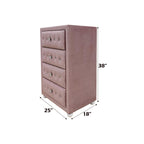 ACME Reggie Pink Fabric Chest Model 30826