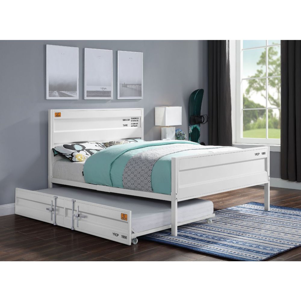 ACME Cargo White Full Bed Model 35905F