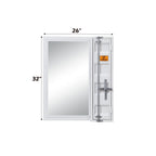 ACME Cargo White Vanity Mirror Model 35908