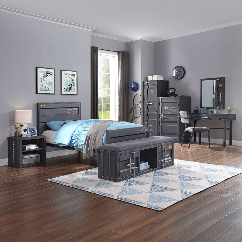 ACME Cargo Gunmetal Full Bed Model 35915F