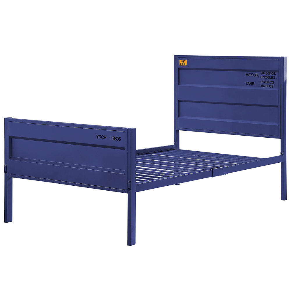 ACME Cargo Blue Twin Bed Model 35930T