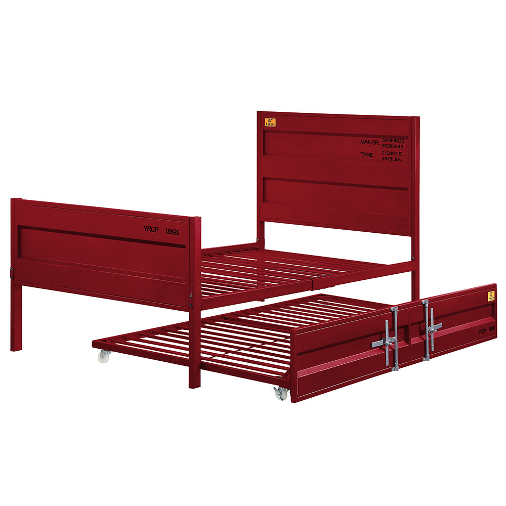 ACME Cargo Red Full Bed Model 35945F