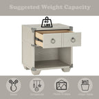 ACME Orchest Gray Nightstand Model 36128
