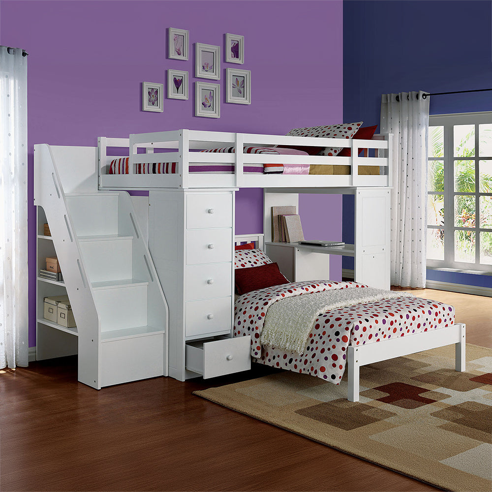 ACME Freya White Twin Bed Model 37152
