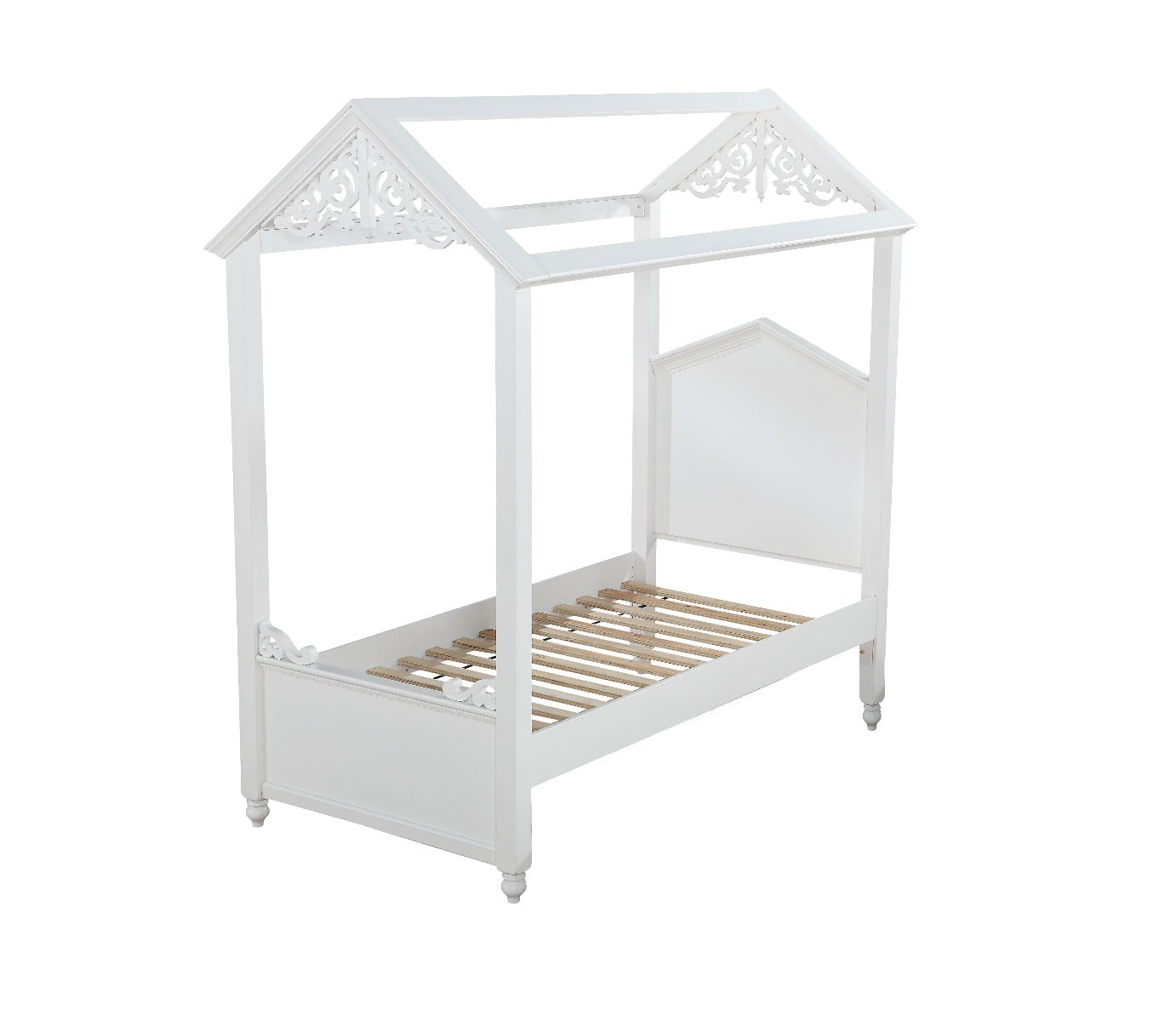 ACME Rapunzel White Full Bed Model 37345F