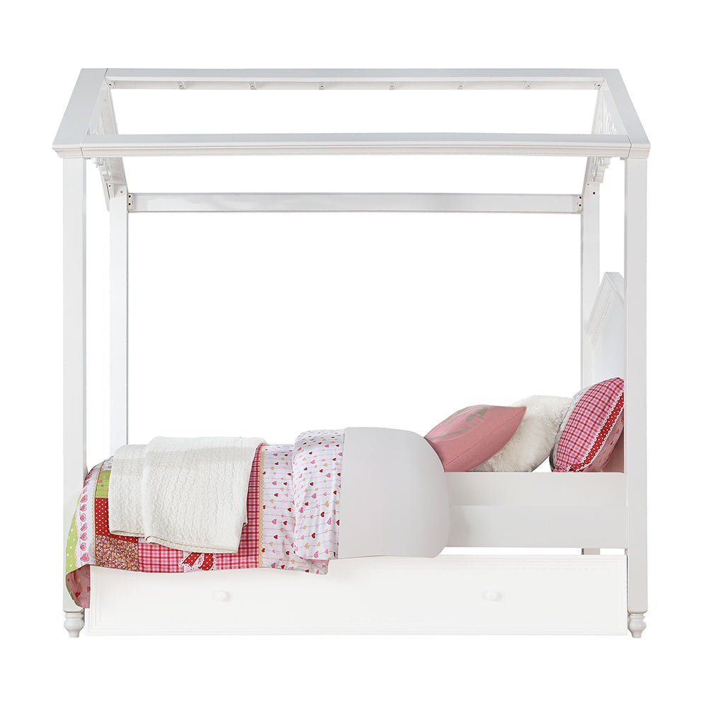 ACME Rapunzel White Twin Bed Model 37350T