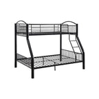 ACME Cayelynn Black Bunk Bed  (Twin | Full)  Model 37380BK
