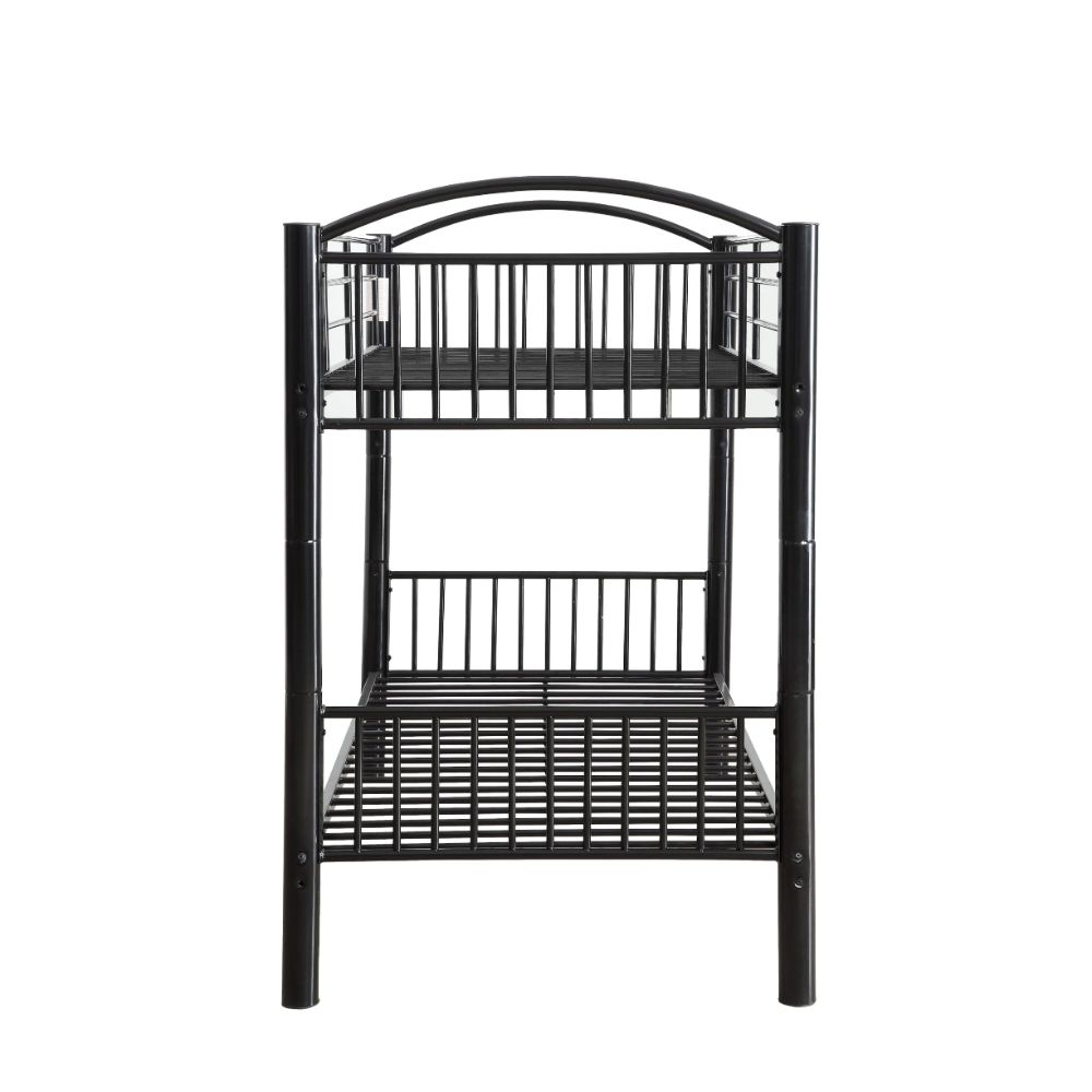 ACME Cayelynn Black Bunk Bed (Twin | Twin)Model 37385BK