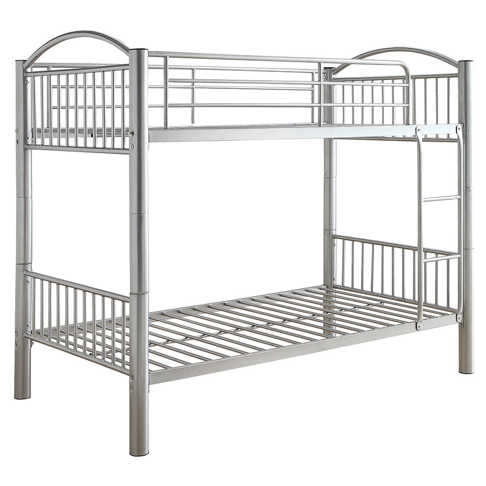 ACME Cayelynn Silver Bunk Bed (Twin | Twin)Model 37385SI
