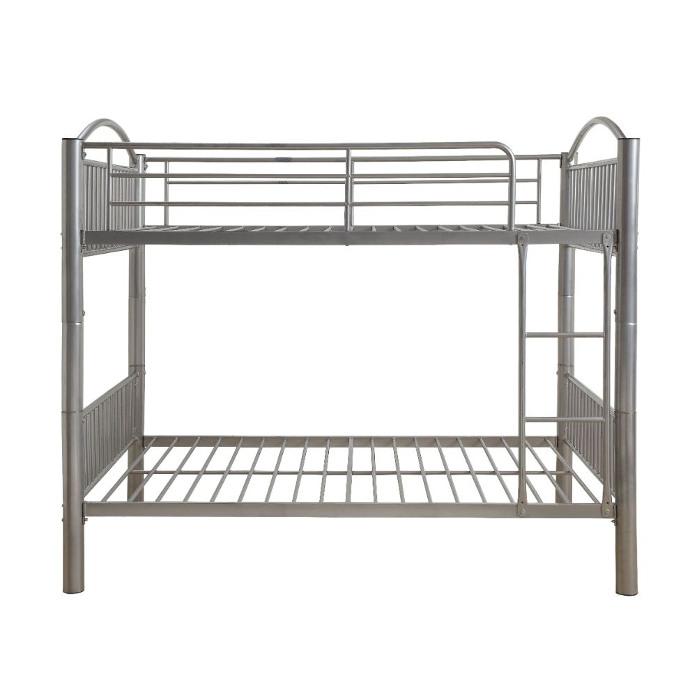 ACME Cayelynn Silver Bunk Bed (F/F) Model 37390SI