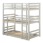 ACME Ronnie Light Gray Triple Bunk Bed (T/T/T) Model 37420