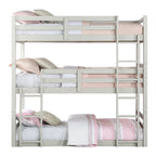 ACME Ronnie Light Gray Triple Bunk Bed (T/T/T) Model 37420